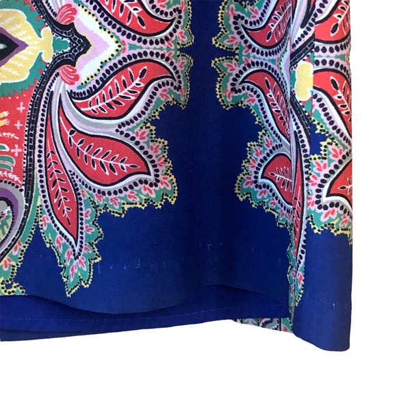 Nicole Miller Atelier Blue Bali Dress - Picture 2 of 10